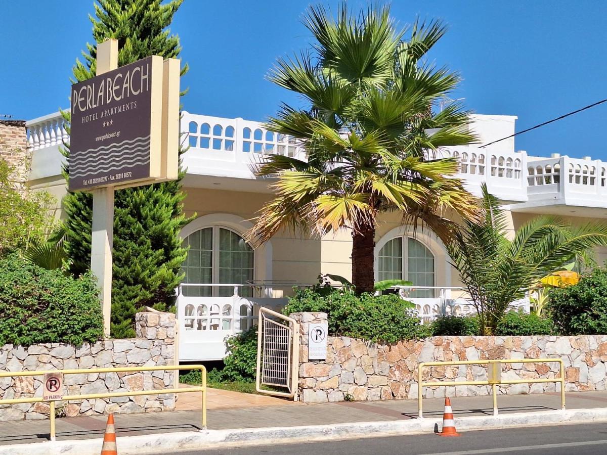 Perla Beach Agia Marina Buitenkant foto